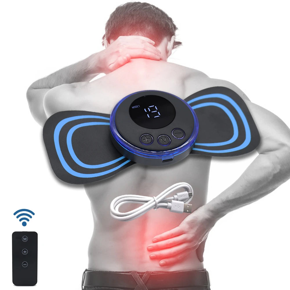 Rechargeable Electric Neck EMS Pulse Massager